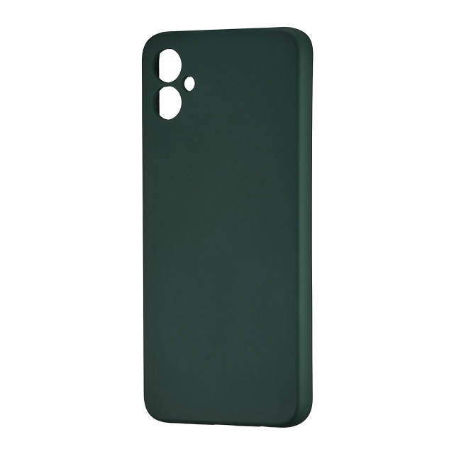 Чехол Silicone Case Samsung A05 (A055) Dark Green
