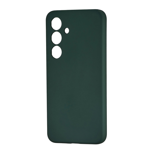 Чохол Silicone Case Samsung S24 (S921) Dark Green