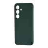 Чохол Silicone Case Samsung S24 (S921) Dark Green