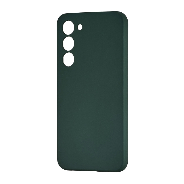 Чехол Silicone Case Samsung S23 Plus (S916) Dark Green