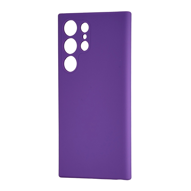 Чохол Silicone Case Samsung S23 Ultra (S918) Purple