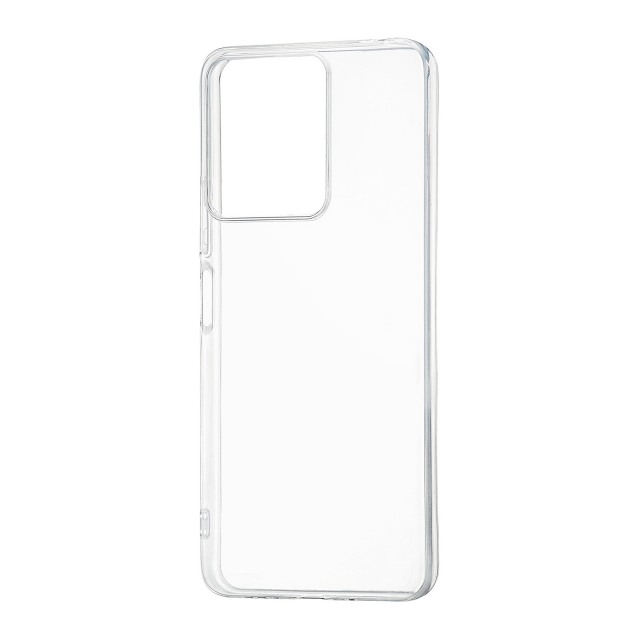 Чехол Silicone Case WS Xiaomi Redmi 13C 4G/Poco C65 Прозрачный