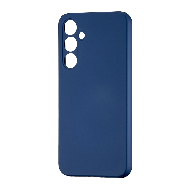 Чехол TPU Colorful Protected Camera Samsung A35 5G (A356) Dark blue