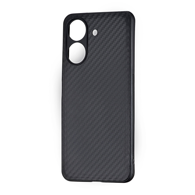 Чехол Carbon TPU Xiaomi Redmi 13C/Poco C65 Black