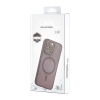 Чехол Silicone Matte Case Protected Camera with MagSafe iPhone 15 Pro Purple