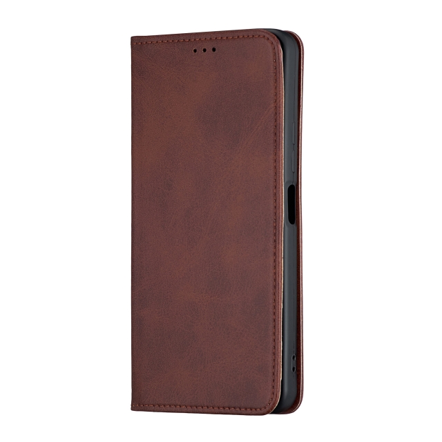 Чехол-книжка Premium Xiaomi Redmi 13C 4G/Poco C65 4G Dark Brown