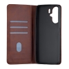 Чехол-книжка Premium Xiaomi Redmi 13C 4G/Poco C65 4G Dark Brown