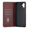 Чохол-книжка Premium Samsung A05 (A055) Dark Brown