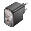 СЗУ Hoco CS43A Smart PD45W(2C) charger(EU) Black (CS43A)