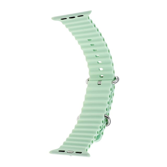 Ремінець Silicone Apple Watch Ocean Band Ultra 42/44/45/46/49 mm Tea Green