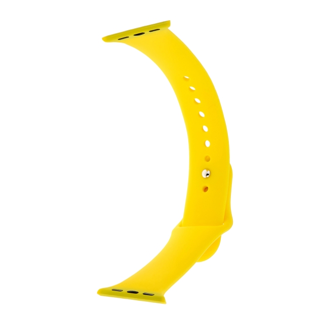 Ремінець Silicone Apple Watch 38/40/41/42 мм Canary Yellow L