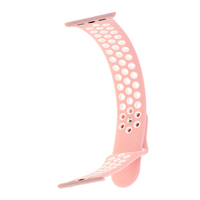 Ремешок Nike Sport Apple Watch 42/44/45/46/49 mm Pink White