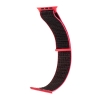 Ремінець Nylon Apple Watch 42/44/45/46/49 mm Bright Pink Black