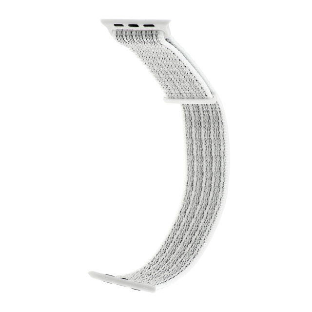 Ремінець Nylon Apple Watch 42/44/45/46/49 mm Reflective White
