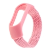 Ремешок Braided Buckle Solo Loop Mi Band 3/4/5/6/7 Pink