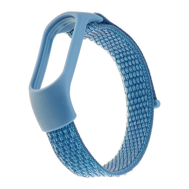 Ремешок Nylon Mi Band 3/4/5/6/7 Cape Blue