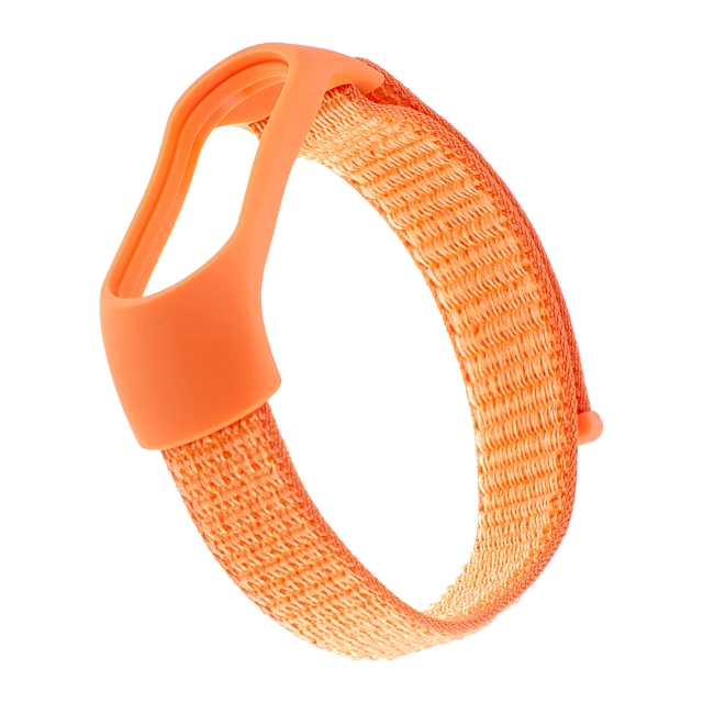 Ремешок Nylon Mi Band 3/4/5/6/7 Orange