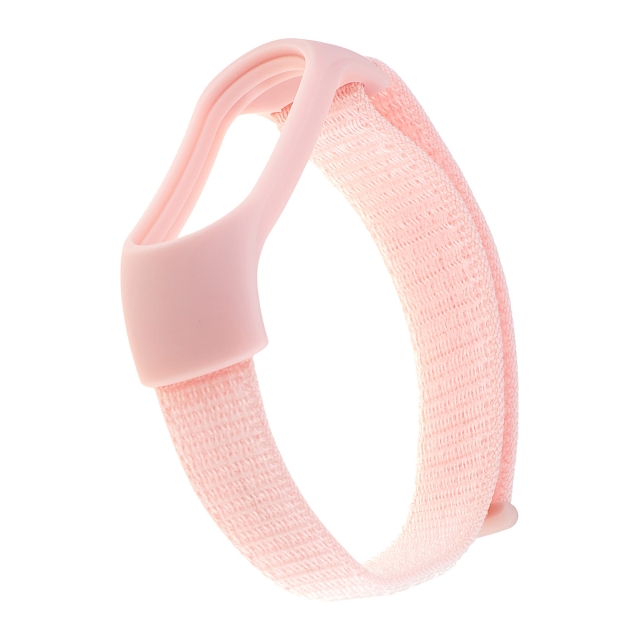 Ремешок Nylon Mi Band 3/4/5/6/7 Pink