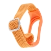 Ремешок Braided Buckle Enhanced Mi Band 3/4/5/6/7 Orange