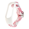 Ремешок Braided Buckle Enhanced Mi Band 3/4/5/6/7 White Pink 