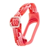 Ремешок Braided Buckle Enhanced Mi Band 3/4/5/6/7 Rose Pink Red