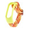 Ремешок Braided Buckle Enhanced Mi Band 3/4/5/6/7 Lime Orange