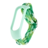 Ремешок Braided Buckle Enhanced Mi Band 3/4/5/6/7 Aqua Mint Green