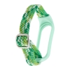 Ремешок Braided Buckle Enhanced Mi Band 3/4/5/6/7 Aqua Mint Green