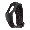 Ремешок Braided Buckle Enhanced Mi Band 3/4/5/6/7 Pollen Black