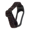 Ремінець Braided Buckle Enhanced Mi Band 3/4/5/6/7 Pollen Black