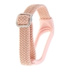 Ремінець Braided Buckle Enhanced Mi Band 3/4/5/6/7 Pink Sand