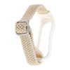 Ремінець Braided Buckle Enhanced Mi Band 3/4/5/6/7 White Sand