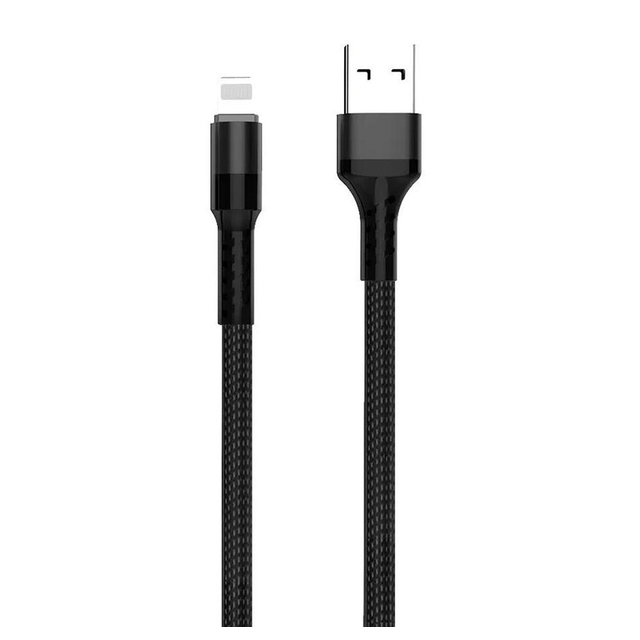 Кабель WUW X157 lightning 3A Black