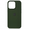 Чехол Silicone Case Full Cover iPhone 13 Pro Copy Atrovirens (54)