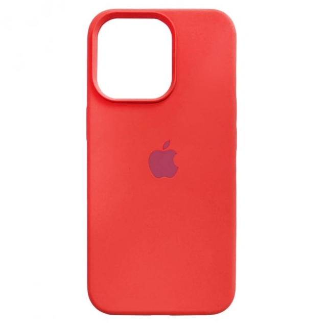 Чехол Silicone Case Full Cover iPhone 13 Pro Max Copy Red (14)