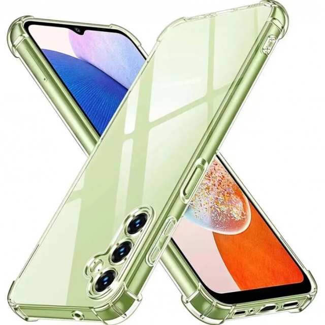 Чохол Shockproof Protected Camera Samsung A14 4G (A145)/A14 5G (A146) Прозорий