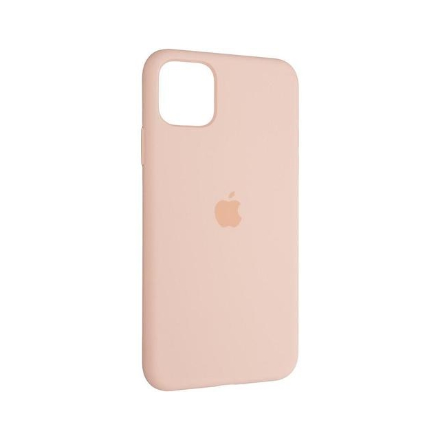 Чехол Silicone Case Full Cover iPhone 11 Pro Copy Pink Sand (19)