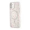 Чехол Splatter with MagSafe Protected Camera iPhone 12 White