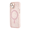 Чохол Splatter with MagSafe Protected Camera iPhone 14 Pink