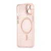 Чохол Splatter with MagSafe Protected Camera iPhone 14 Pink