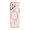 Чохол Splatter with MagSafe iPhone 14 Pro Pink