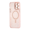 Чохол Splatter with MagSafe iPhone 14 Pro Max Pink