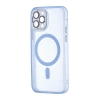 Чохол Splatter with MagSafe Protected Camera iPhone 12 Pro Light Blue