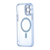 Чохол Splatter with MagSafe Protected Camera iPhone 13 Pro Max Light Blue