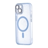 Чохол Splatter with MagSafe iPhone 14 Light Blue
