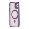 Чехол Splatter with MagSafe Protected Camera iPhone 12 Purple
