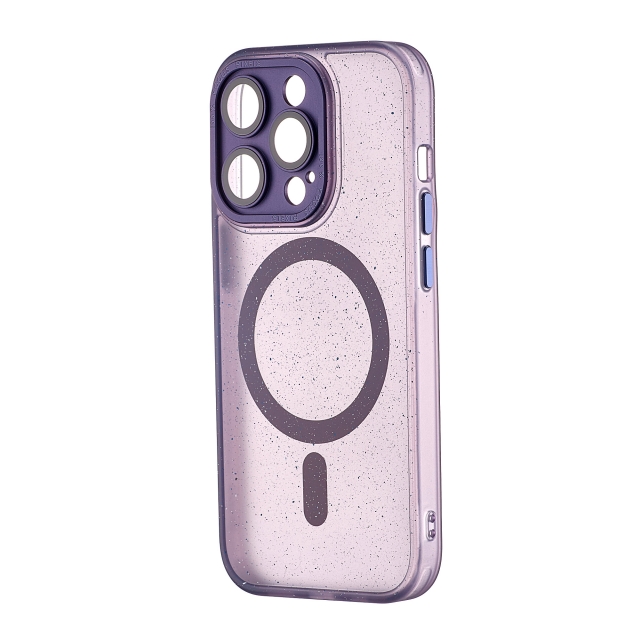 Чохол Splatter with MagSafe iPhone 14 Pro Purple