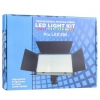 LED лампа 29 см E600 Квадратная Black