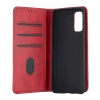 Чехол-книжка Premium Samsung S20 4G (G980)/S20 5G (G981) Dark Red