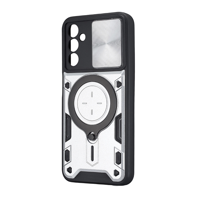 Чохол Full Protection JS Magnetic Samsung A14 4G (A145)/A14 5G (A146) Silvery